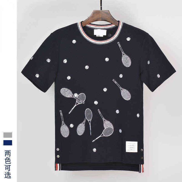 t shirts tennis racket embroidery tb short sleeve round neck men's trend in summer sports trend men's and women's classic fou, White;black
t shirts tennis racket embroidery tb short sleeve round neck men's trend in summer sports trend men's and women's classic fou, White;black