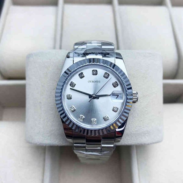 uxury watch date gmt miyota 8215 movement 31mm women automatic watch 316 stainless steel sapphire glass girl ladies mechanical, Slivery;brown
uxury watch date gmt miyota 8215 movement 31mm women automatic watch 316 stainless steel sapphire glass girl ladies mechanical, Slivery;brown