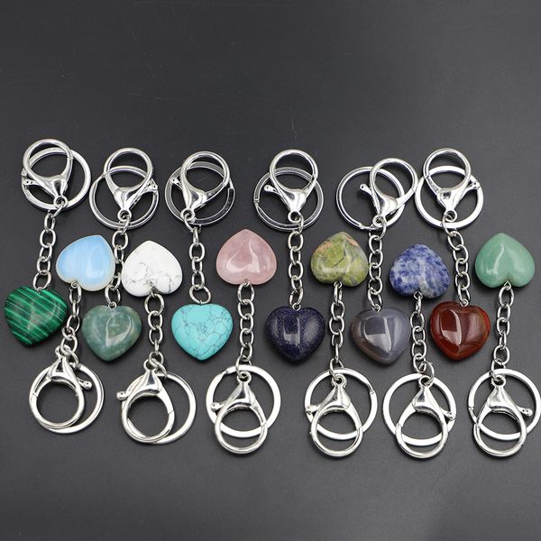 natural crystal stone keychains heart shaped key rings rose pink tiger eye charms key chains quartz gifts men women presents jewelry, Slivery;golden
natural crystal stone keychains heart shaped key rings rose pink tiger eye charms key chains quartz gifts men women presents jewelry, Slivery;golden