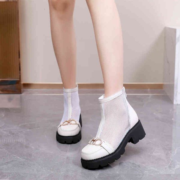 sandals leather mesh boots children's hollow spring short summer thick heel martin soled cool and r9ox, Black
sandals leather mesh boots children's hollow spring short summer thick heel martin soled cool and r9ox, Black