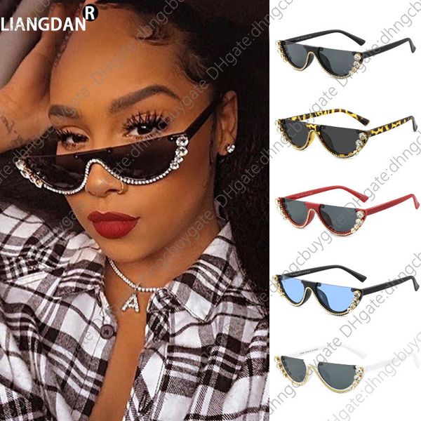 cats designer fashion eye womens sunglasses with personality half frame sunglasses trend matching glasses medusa, White;black
cats designer fashion eye womens sunglasses with personality half frame sunglasses trend matching glasses medusa, White;black