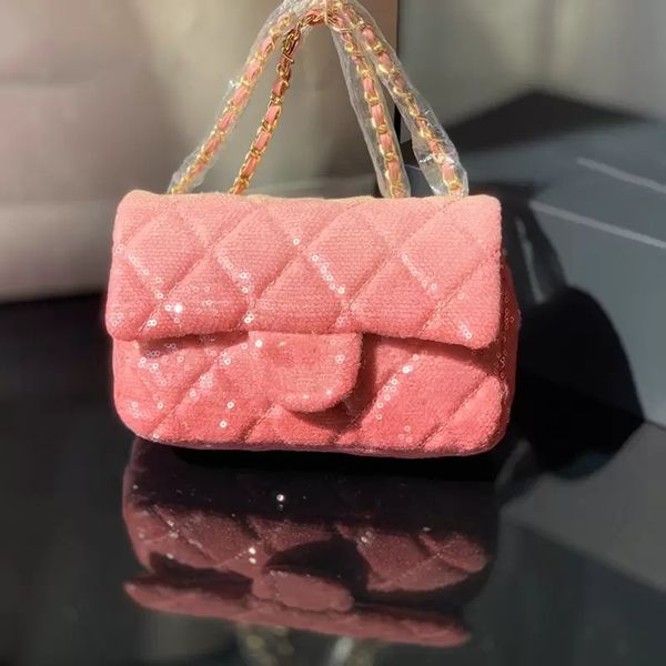 mermaid princess pink color sequins designer bags classic mini flap quilted gold metal hardware crossbdoy shoulder outdoor sacoche luxury de
mermaid princess pink color sequins designer bags classic mini flap quilted gold metal hardware crossbdoy shoulder outdoor sacoche luxury de