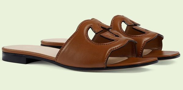 luxury summer slippers shoes women's interlocking house slide flats leather beach casual ladies slippers 35-42, Black
luxury summer slippers shoes women's interlocking house slide flats leather beach casual ladies slippers 35-42, Black