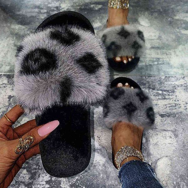 cotton slippers 2021 new autumn and winter new korean version of the flat bottom casual plush hairy slippers women y220615, Black
cotton slippers 2021 new autumn and winter new korean version of the flat bottom casual plush hairy slippers women y220615, Black