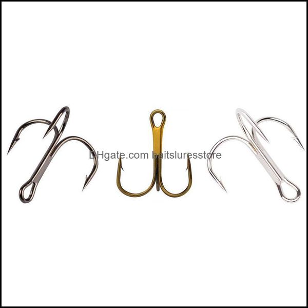 fishing hooks sports outdoors 50pcs 10-2 35647 3 color triple anchor hook high carbon steel barbed fishhooks carp pesca accessories drop d
fishing hooks sports outdoors 50pcs 10-2 35647 3 color triple anchor hook high carbon steel barbed fishhooks carp pesca accessories drop d