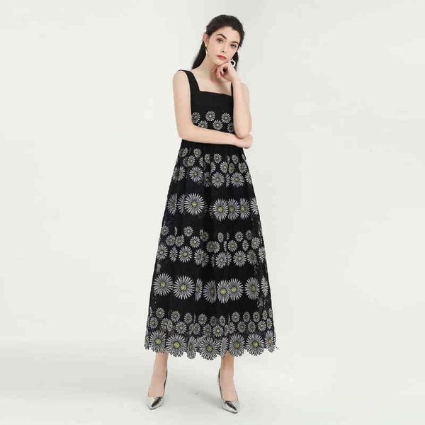 casual dresses spring fashion trend flower lace embroidery suspender dress women, Black;gray
casual dresses spring fashion trend flower lace embroidery suspender dress women, Black;gray