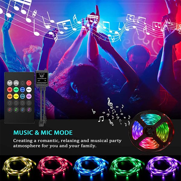 led strip lights music sync 5 10 15 20m 5050 dc12v multicolor ribbon diode tape 20keys ir control ac100-240v adapter
led strip lights music sync 5 10 15 20m 5050 dc12v multicolor ribbon diode tape 20keys ir control ac100-240v adapter