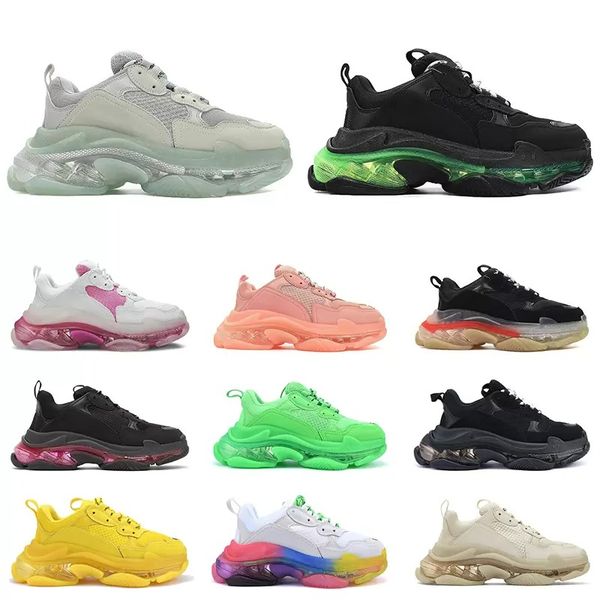 new triple s clear sole men women platform shoes fashion paris sneakers black white neon green pink mens trainers casual jogging walking
new triple s clear sole men women platform shoes fashion paris sneakers black white neon green pink mens trainers casual jogging walking