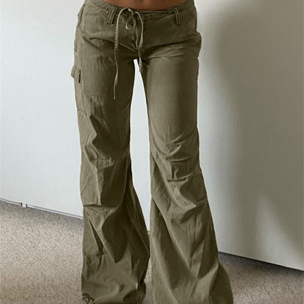 ropter y2k green cargo pants tie up ruched trouser retro baggy low waisted sweatpants pockets harajuku joggers 220712, Black;white
ropter y2k green cargo pants tie up ruched trouser retro baggy low waisted sweatpants pockets harajuku joggers 220712, Black;white