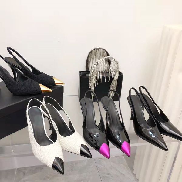 2022 spring lastest women pointed toes sandals black patchwork color designer slides sandal business office party stylish high heels shoes s
2022 spring lastest women pointed toes sandals black patchwork color designer slides sandal business office party stylish high heels shoes s