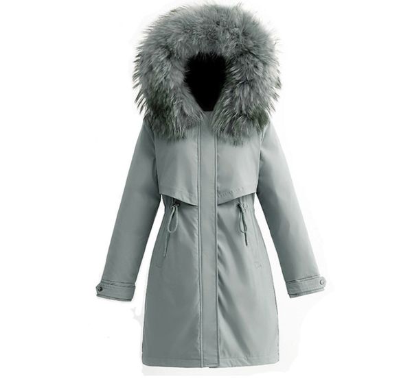 new warm fur lining long parka winter jacket women's clothing 6xl medium long hooded winter coat women, Black
new warm fur lining long parka winter jacket women's clothing 6xl medium long hooded winter coat women, Black