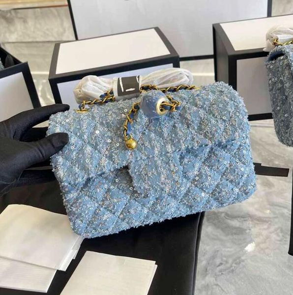 tz lady mini flap brand designer bags blue denim cowboy crossbody bag classic handbags luxury quilted gold tone ball adjuster metal chain sh
tz lady mini flap brand designer bags blue denim cowboy crossbody bag classic handbags luxury quilted gold tone ball adjuster metal chain sh