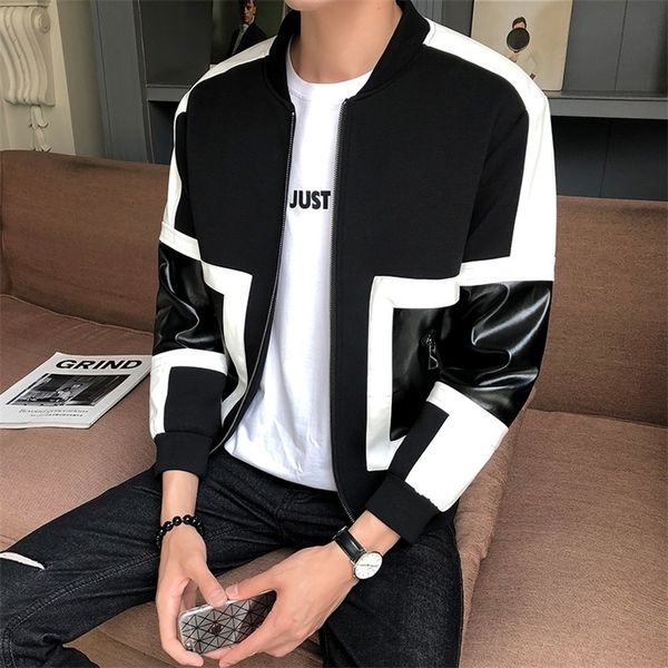 splice men's leather jacket jaqueta de couro masculinamens erkek deri mont leather jackets coats motorcycle leather jacket men 201127, Black;brown
splice men's leather jacket jaqueta de couro masculinamens erkek deri mont leather jackets coats motorcycle leather jacket men 201127, Black;brown