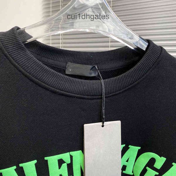 2022 designer blgc hoodies paris home bv green 2022 spring style color contrast letter printing round neck pul mhy2, Black
2022 designer blgc hoodies paris home bv green 2022 spring style color contrast letter printing round neck pul mhy2, Black