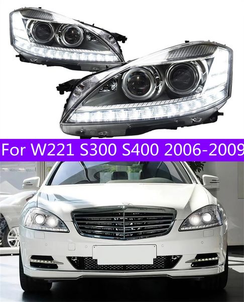 auto car head lights parts for w221 2006-2009 s300 s400 led front headlight replacement drl daytime light
auto car head lights parts for w221 2006-2009 s300 s400 led front headlight replacement drl daytime light