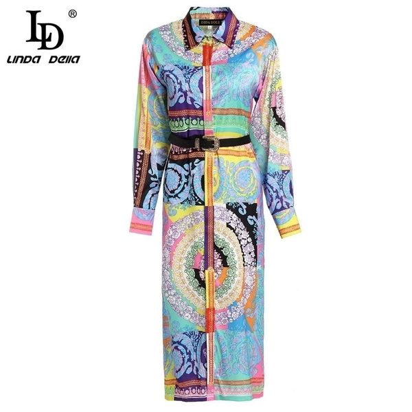 ld linda della spring fashion runway holiday dress womens long sleeve gorgeous vintage floral print midi belted dress vestido y200805, Black;pink
ld linda della spring fashion runway holiday dress womens long sleeve gorgeous vintage floral print midi belted dress vestido y200805, Black;pink