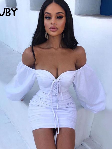 liti white lace up dress women off shoulder long sleeve mini backless party pleated bodycon summer dresses vestidos, Black;gray
liti white lace up dress women off shoulder long sleeve mini backless party pleated bodycon summer dresses vestidos, Black;gray