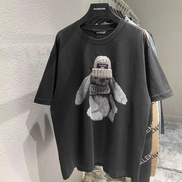 designer men women original paris home 2022 spring and summer new rabbit wool hat loose version pure cotton t-shirt short sleeve men's, White;black
designer men women original paris home 2022 spring and summer new rabbit wool hat loose version pure cotton t-shirt short sleeve men's, White;black
