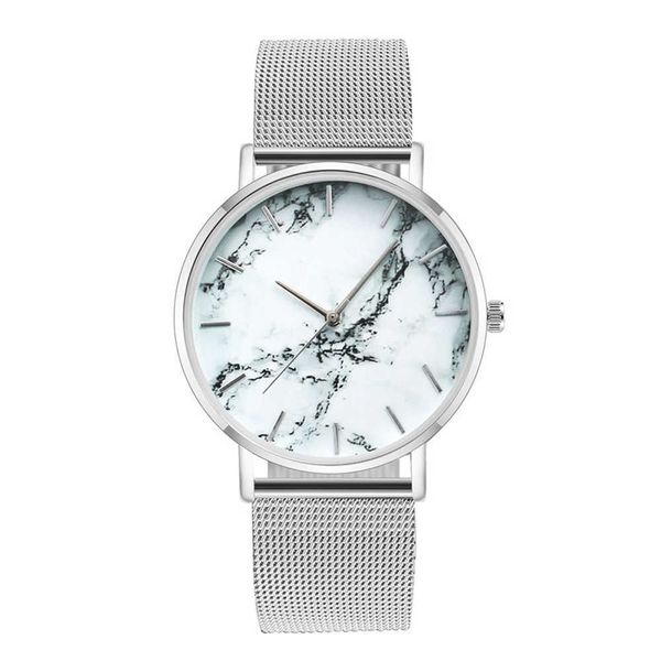 fashion rose gold mesh band creative marble female wrist watch luxury women quartz watches gifts drop shipping, Slivery;brown
fashion rose gold mesh band creative marble female wrist watch luxury women quartz watches gifts drop shipping, Slivery;brown