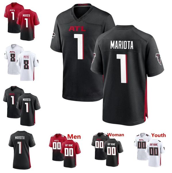 fans custom atlanta''falcons''men women youth 1 marcus mariota 8 kyle pitts jersey julio jones grady jarrett calvin', Black
fans custom atlanta''falcons''men women youth 1 marcus mariota 8 kyle pitts jersey julio jones grady jarrett calvin', Black