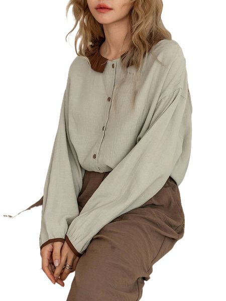 dazy drop shoulder button front shirt y2ag#, White
dazy drop shoulder button front shirt y2ag#, White