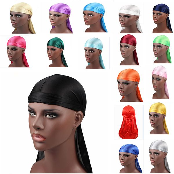 silky durag long tail scarf pirate cap men satin durags elastic chemo caps bandanna turban wigs woman men headwear hair accessories 24 color, Yellow
silky durag long tail scarf pirate cap men satin durags elastic chemo caps bandanna turban wigs woman men headwear hair accessories 24 color, Yellow