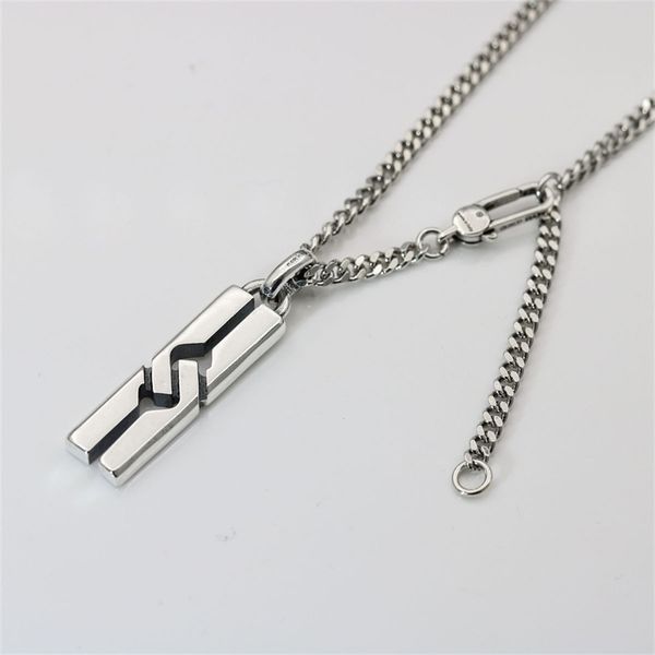 fine jewelry 70% off fashionable new strip pendant classic g-shaped hollow tag clavicle whip couple necklace, Silver
fine jewelry 70% off fashionable new strip pendant classic g-shaped hollow tag clavicle whip couple necklace, Silver