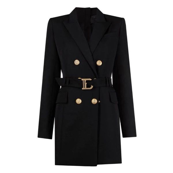 302 2022 runway coat autumn brand same style coat lapel neck zipper black white long sleeve womens clothes fashion oulaidi, Black;brown
302 2022 runway coat autumn brand same style coat lapel neck zipper black white long sleeve womens clothes fashion oulaidi, Black;brown
