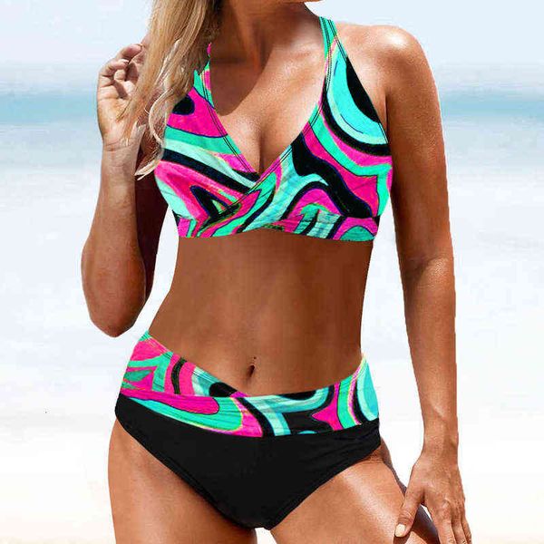 swimsuit split women's bikini polka dot stripe bikini, White;black 
swimsuit split women's bikini polka dot stripe bikini, White;black