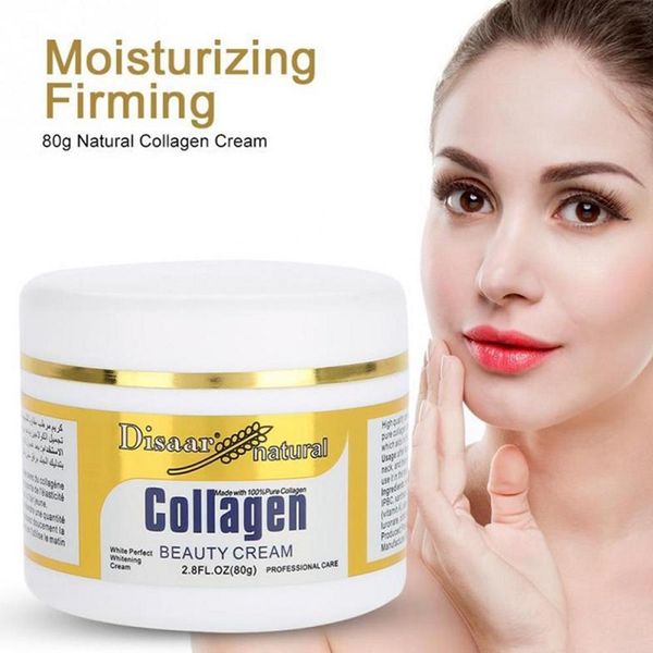 80ml collagen face cream dark spot remover moisturizing lifting firming korean creams skin care cosmetics, White
80ml collagen face cream dark spot remover moisturizing lifting firming korean creams skin care cosmetics, White