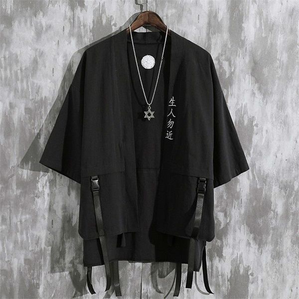 summer men's haori cardigan kimono men shirt samurai japanese clothing robes loose yukata shirts streetwear asia clothes camisas 220324, White;black
summer men's haori cardigan kimono men shirt samurai japanese clothing robes loose yukata shirts streetwear asia clothes camisas 220324, White;black