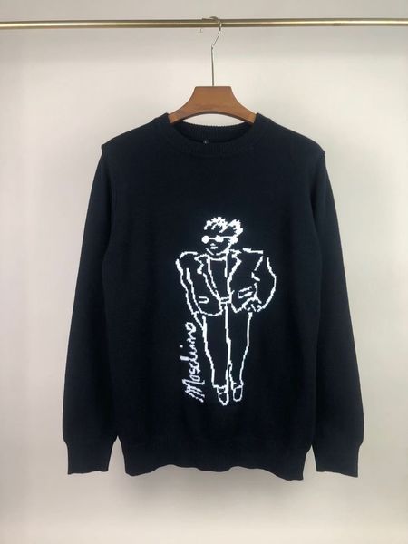designer brand pullovermanner women's sweaters frauen klassische buchstaben casual round neck manner 2022 herbst und winter warme pullo, White;black
designer brand pullovermanner women's sweaters frauen klassische buchstaben casual round neck manner 2022 herbst und winter warme pullo, White;black