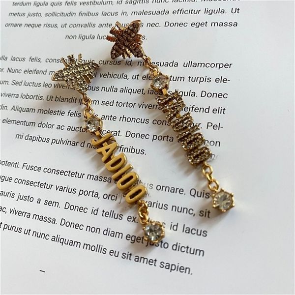 2022 36% off designer jewelry new bee tassel long hanging letter studded earrings fashion personalized minority design earrings, Golden
2022 36% off designer jewelry new bee tassel long hanging letter studded earrings fashion personalized minority design earrings, Golden