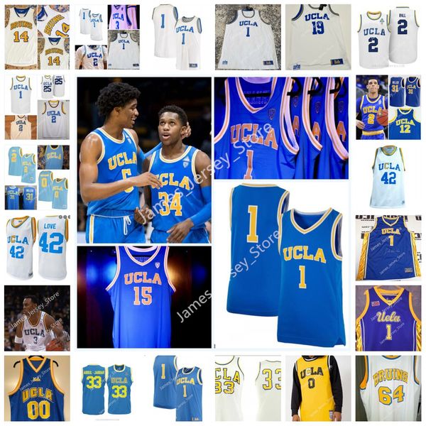2022 ncaa custom ucla bruin stitched basketball jersey 11 don barksdale 25 gail goodrich 31 ed o'bannon 31 reggie miller 32 bill walton, Black
2022 ncaa custom ucla bruin stitched basketball jersey 11 don barksdale 25 gail goodrich 31 ed o'bannon 31 reggie miller 32 bill walton, Black
