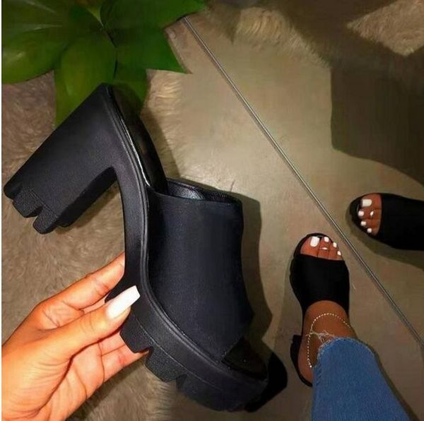 2022 summer new plus size green black white platform slippers thick heel breathable casual sandals
2022 summer new plus size green black white platform slippers thick heel breathable casual sandals