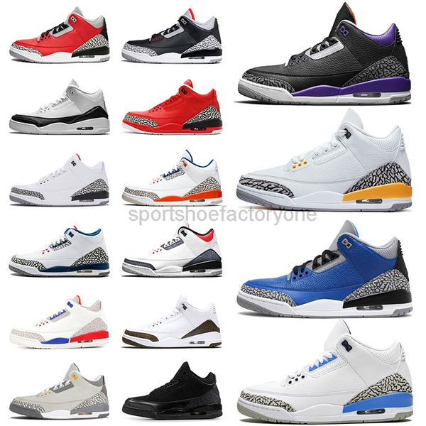 2021 jumpman 3 3s mens womens basketball shoes cool grey iii varsity royal unc fire red white cement women sneakers trainers size 36-47, Black
2021 jumpman 3 3s mens womens basketball shoes cool grey iii varsity royal unc fire red white cement women sneakers trainers size 36-47, Black