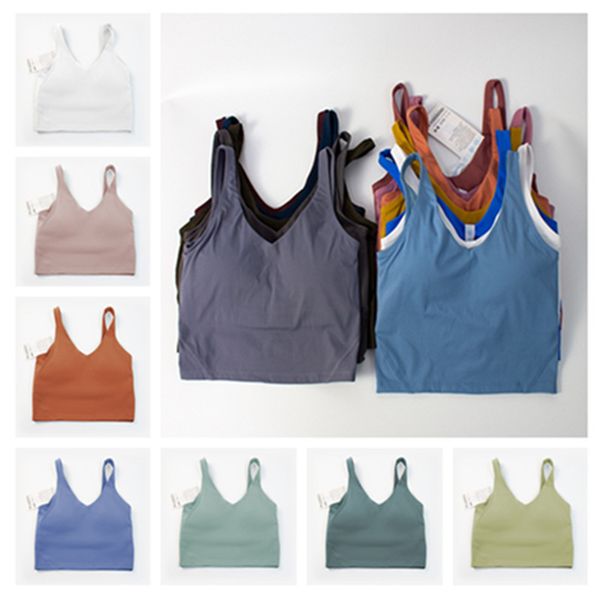 lulu lemon yoga outfits women women sports bra tank slim vest with chest pad soft athletic fitness clothes custom logo 2022, White;red
lulu lemon yoga outfits women women sports bra tank slim vest with chest pad soft athletic fitness clothes custom logo 2022, White;red