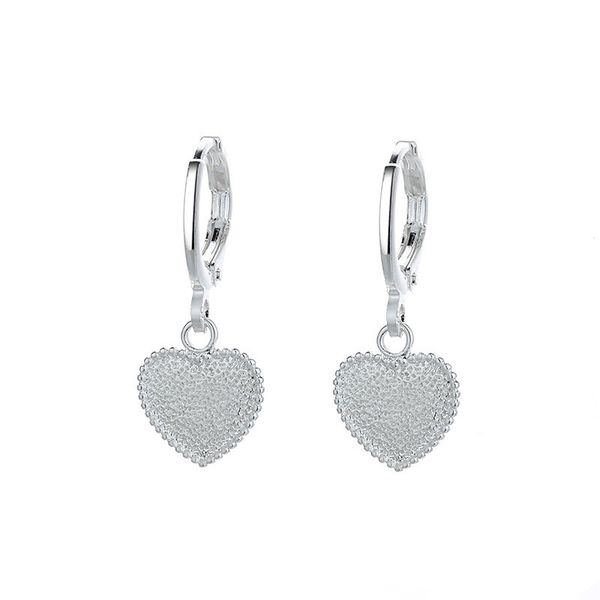 matte love design earrings cool fashion heart-shaped short ear buckle girl women jewelry, Silver
matte love design earrings cool fashion heart-shaped short ear buckle girl women jewelry, Silver
