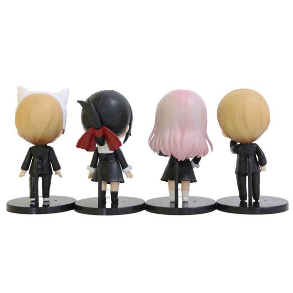 4pcs/set kawaii shinomiya kaguya fujiwara chika action figure pvc toy cute kaguya-sama love is war anime doll xmas gift for boy t220731
4pcs/set kawaii shinomiya kaguya fujiwara chika action figure pvc toy cute kaguya-sama love is war anime doll xmas gift for boy t220731