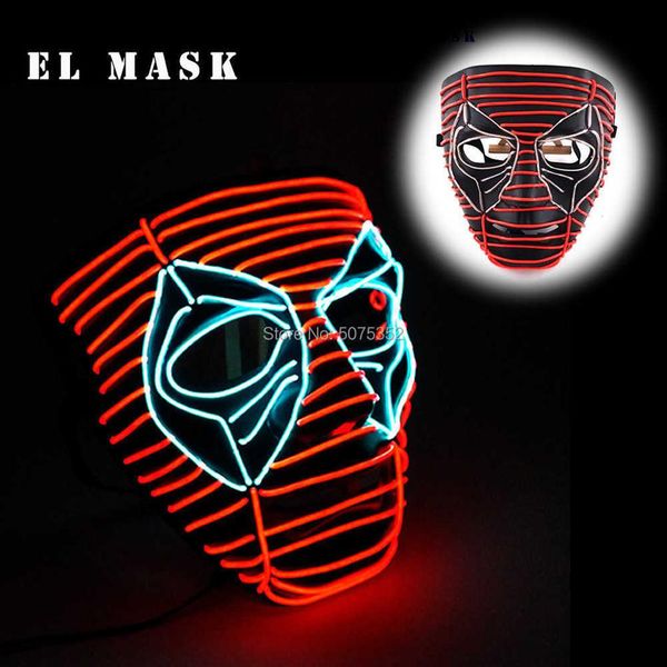 night glowing el wire mask japanese anime cosplay light up mask dance dj club decor neon led mask for halloween christmas decor q0230m
night glowing el wire mask japanese anime cosplay light up mask dance dj club decor neon led mask for halloween christmas decor q0230m