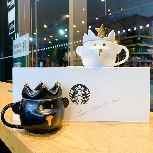 limited starbucks 2021 valentine's day gift king queen bear black and white couple coffee cup wedding gift box
limited starbucks 2021 valentine's day gift king queen bear black and white couple coffee cup wedding gift box