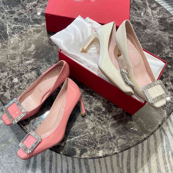 dress shoes women's shoes spring style square head buckle thin heel commuting temperament goddess fan high single, Black
dress shoes women's shoes spring style square head buckle thin heel commuting temperament goddess fan high single, Black