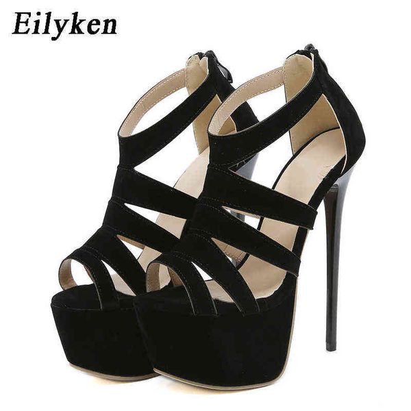 nxy sandals new summer high heels platform women fashion open toe zipper gladiator club shoes size 35-40, Black
nxy sandals new summer high heels platform women fashion open toe zipper gladiator club shoes size 35-40, Black