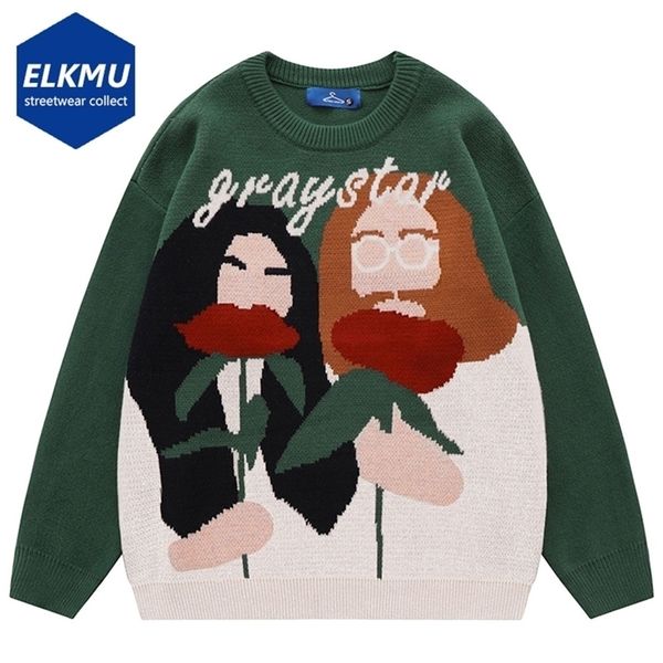 knitted sweaters men autumn winter loose pullover sweater streetwear hip hop harajuku knit sweater jumper 220817, White;black
knitted sweaters men autumn winter loose pullover sweater streetwear hip hop harajuku knit sweater jumper 220817, White;black