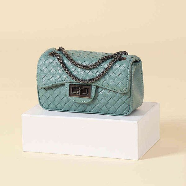 women's bag new style small fragrance mini woven chain small square bag korean fashion women's bag 220426
women's bag new style small fragrance mini woven chain small square bag korean fashion women's bag 220426