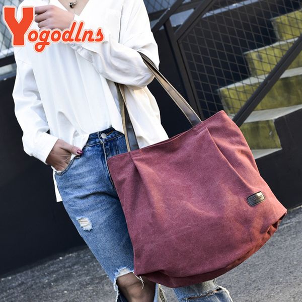 yogodlns casual canvas tote bag female large capacity shoulder bag fashion shopping handle bag trendy new handbag purse sac
yogodlns casual canvas tote bag female large capacity shoulder bag fashion shopping handle bag trendy new handbag purse sac