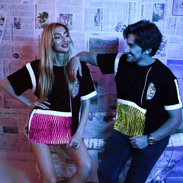 lumisonata o neck t shirt men and woman lovers shirt short sleeve designed led casual luminous nights party holiday gift 220608, White
lumisonata o neck t shirt men and woman lovers shirt short sleeve designed led casual luminous nights party holiday gift 220608, White