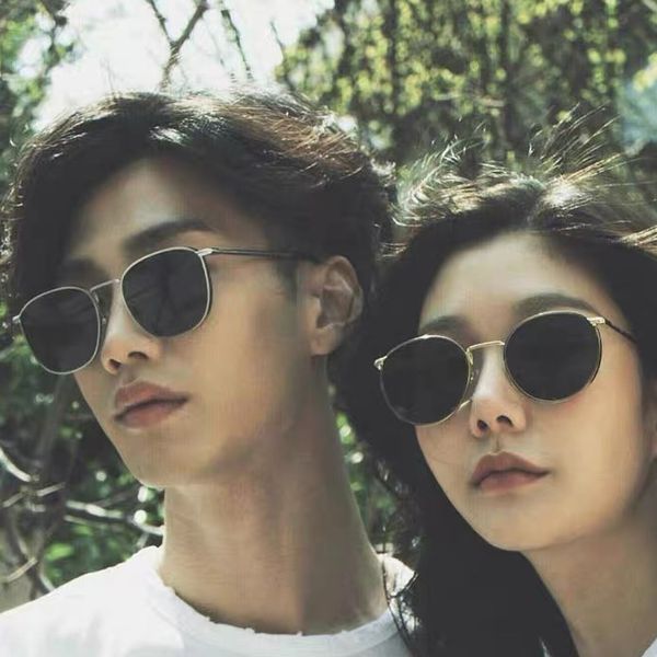 designer sunglasses south korea fakeme liurenna same sunglasses men's ins oval frame women's net red b53, White;black 
designer sunglasses south korea fakeme liurenna same sunglasses men's ins oval frame women's net red b53, White;black