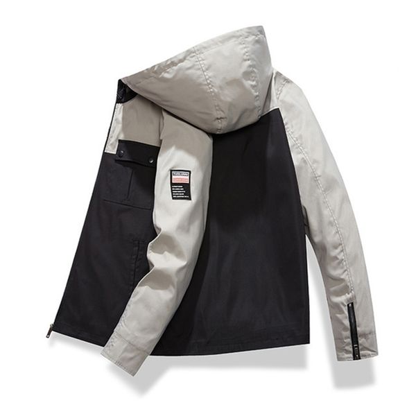 men's spring and autumn hooded jacket men's baseball jacket new casual jacket men's sportswear zipper hat men 5xl t200601, Black;brown
men's spring and autumn hooded jacket men's baseball jacket new casual jacket men's sportswear zipper hat men 5xl t200601, Black;brown