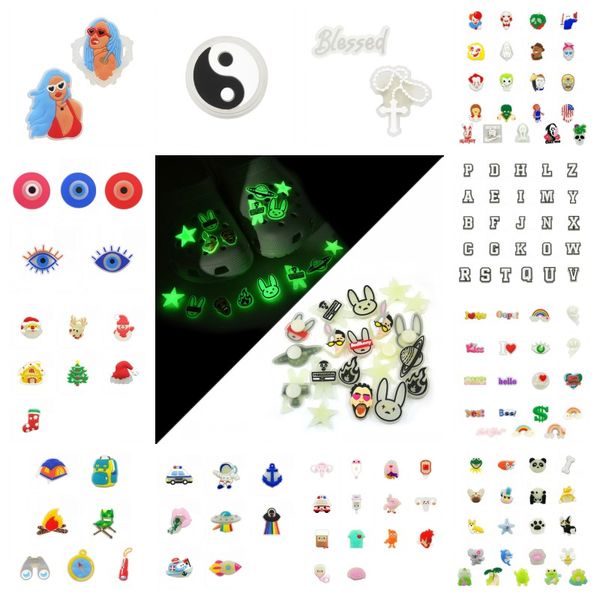 moq 500pcs available styles glow in the dark croc charm cartoon pattern 2d pvc luminous shoe accessories decorations fluorescent clog pins b, White;pink
moq 500pcs available styles glow in the dark croc charm cartoon pattern 2d pvc luminous shoe accessories decorations fluorescent clog pins b, White;pink